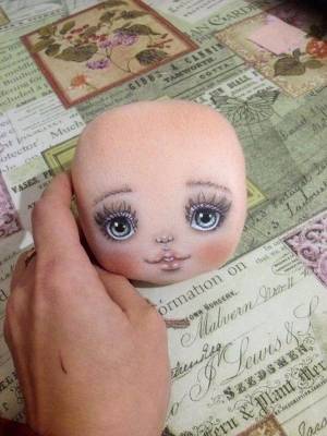 Примеры росписи кукольных лиц