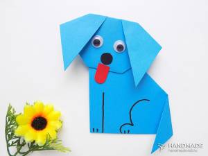 Как сделать собаку из бумаги своими руками