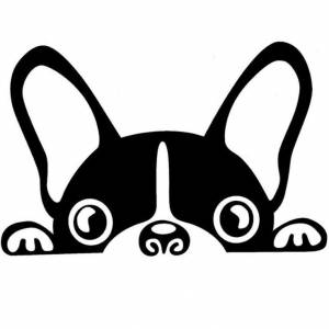 Трафарет Собаки, шаблон собаки для вырезания