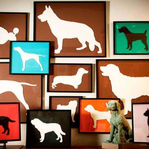 Трафарет Собаки, шаблон собаки для вырезания