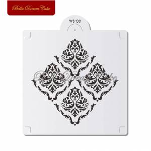 Рельефный трафарет прокрутки для украшения торта своими руками креативная домашняя настенная живопись раскраска трафареты с тиснением шаблон инструменты для украшения тортов