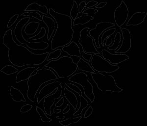 Трафарет цветочный своими руками