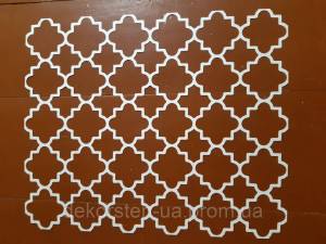 Трафарет из пластика узор восточный орнамент трафарет под покраску жидкие обои ш штукатурку для стен