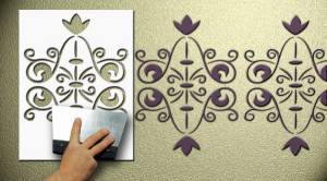 Как сделать трафарет для стен своими руками пошаговая инструкция