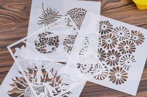 Трафареты для стен под покраску