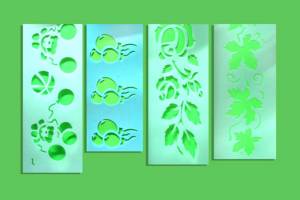 Как сделать трафареты для декора стен своими руками