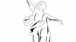 Родина мать эскиз