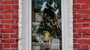 Как украсить окно к 9 Мая своими руками