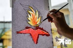 Как украсить окно к 9 Мая своими руками