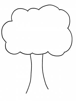 Раскраски Раскраска Дерево Контур дерева, Сайт раскрасок
