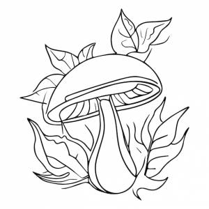 Бесплатные раскраски для детей осенние листья