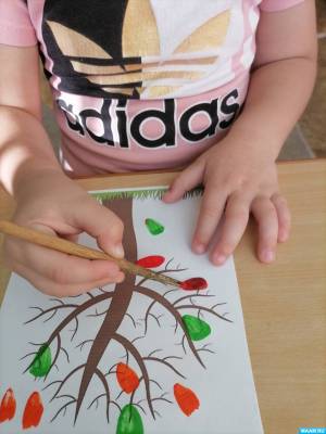 Конспект занятия по рисованию в младшей группе детей 3