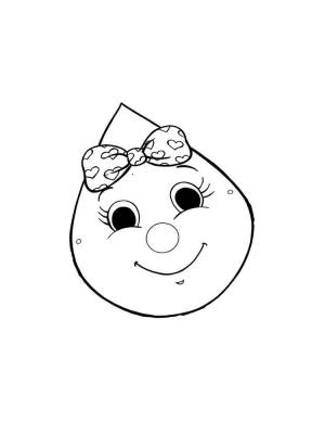 Раскраски Капля