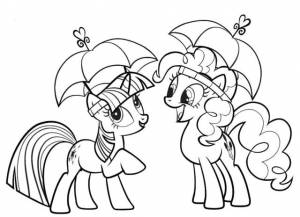 Раскраска Май Литл Пони