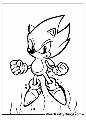 Раскраски Sonic prime