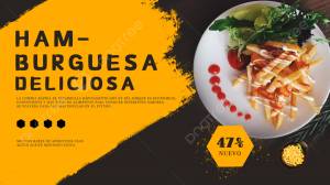 вкусная еда гамбургер фаст фуд желтая веб баннерная реклама рисунок Шаблон для скачивания на Pngtree