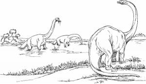 DataLife Engine > Версия для печати > Раскраски динозавр диплодок