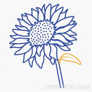 Семейный Рисунок, Акварельная Живопись, Книжка-Раскраска, Мультфильм, Каракули, Карандаш, Ромашка, Ромашка png