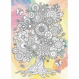 Дзен рисование Дерево жизни