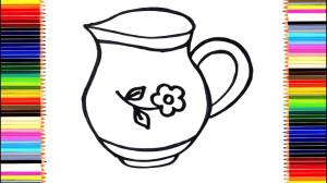 Как нарисовать кувшин