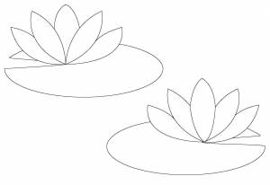 Кувшинка рисунок детский