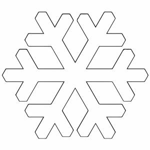 Снежинка на окно