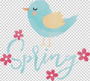 Снежинка, Весна, Птица, Акварель, Краска, Влажные Чернила, Рисование png