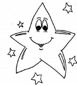 Картинки звезды для детей карандашом