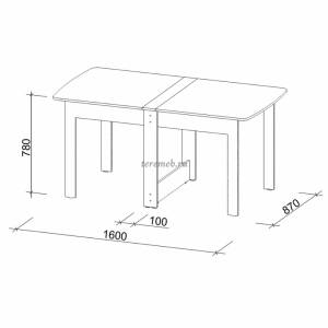 Стол-книжка СК-1 Мимоза