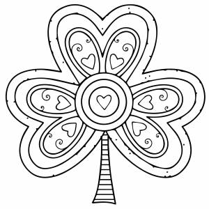 Красивый клевер