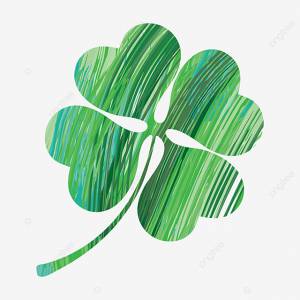 Краска ветер в форме сердца лист четырехлистный клевер картинки PNG , трстник клипарт, счастливчик, клевер PNG картинки и пнг рисунок для й загрузки