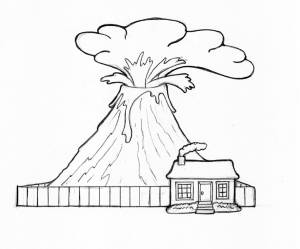 Pаскраска вулкан 166574