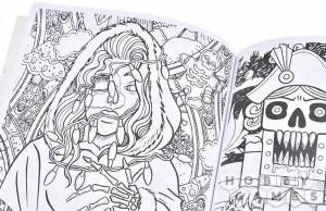 Раскраска-антистресс 'Леденящий ужас'