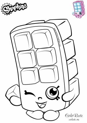 Раскраска Формочка для льда