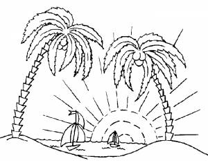 Pаскраска пальма 161284