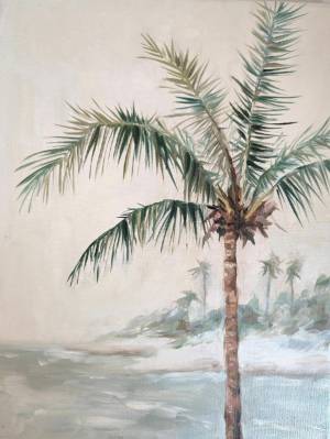 Картина Пальма 40x30 Кухтина Виктория