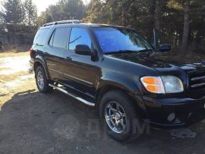 авто Toyota Sequoia 2002 в Минусинске, Требуется ремонт кузова покраска, двигатель коробка всё в идеале, обмен, АКПП, комплектация 4