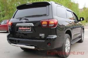 Toyota Sequoia, изготовление уникальных светодиодных фонарей