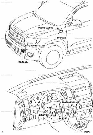 Круиз контроль для Toyota Sequoia XK60, 2 поколение 11