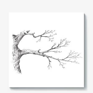 Холст «Ветка дерева»