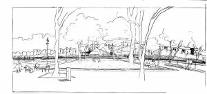 Раскраска Парк