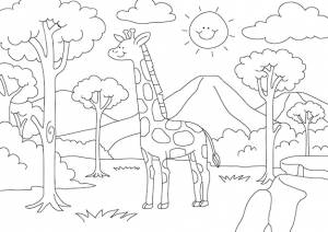 Раскраска парк Изображения