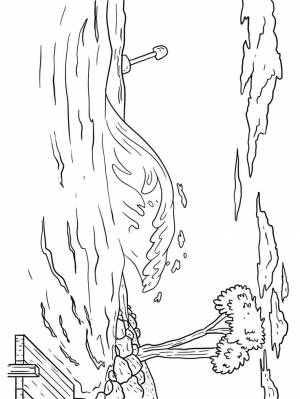 Раскраски Волна