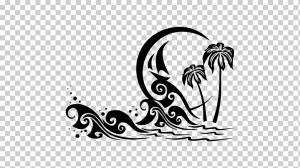 Ветер, Ветровая волна, Море, Рисование, Силуэт, Океан, Черно-белый, Орнамент png