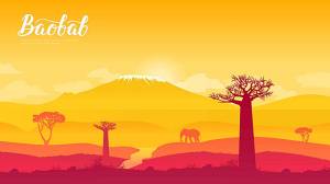 баобаб PNG рисунок, картинки и пнг прозрачный для й загрузки