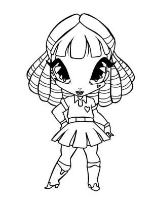 Раскраски Пикси