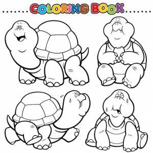 Мультфильм раскраска