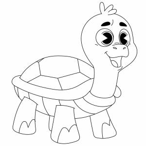 Милая черепашка