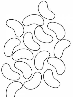 Картинка Фасоль  для детей