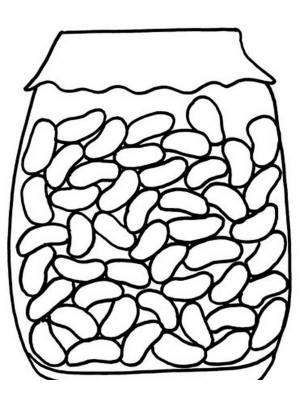 Раскраски Фасоль